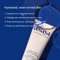 Asaya Dark Spot Removal Face Wash | Fades Spots, Acne Marks & Evens Tone | Tranexamic Acid, Niacinamide & Alpha Arbutin Face Wash With Pre + Probiotics | Both Women & Men | 100g