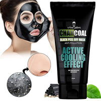 UrbanGabru Charcoal Peel Off Mask, 120g & UrbanGabru Charcoal Face Wash with Apple Cider Vinegar for Pimple/Acne control and clear Glowing Ski
