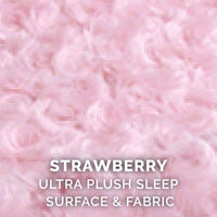 Furhaven Dog Bed for Small Dogs w/ Removable Washable Cover & Pillow Cushion Insert, For Dogs Up to 12 lbs - Ultra Plush Faux Fur Oval Lounger - Pink, Small Oval (Fiber-Filled Base) 19.0