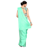 Cloud walker Women Soft Satin Silk Saree With Digital Printed Unstiched Blouse Piece(5.5m Saree +0.8m Blouse Piece).