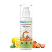Mamaearth Skin Illuminate Vitamin C Face Serum For Glowing & Radiant Skin With High Potency Vitamin C & Turmeric For Unisex, 30g