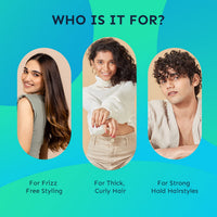Arata Styling Combo of 2 - Styling Hair Cream (50 ML) & Styling Hair Gel (50 ML) | For Glossy & Matte Looks | Soft & Strong Hold | Defined, Frizz-Free Hair | Adds Texture & Boosts Moisture | For All Hair Types