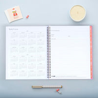 Blue Sky 2024 Weekly and Monthly Planner, January - December, 8.5