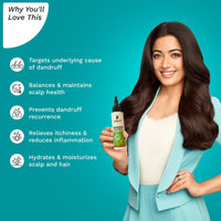 Pilgrim Australian Tea Tree Anti-Dandruff Scalp Serum 100ml | Pre-Shampoo Treatment for Itchy Scalp | Fights Dandruff & Reduces Inflammation | For Women & Men