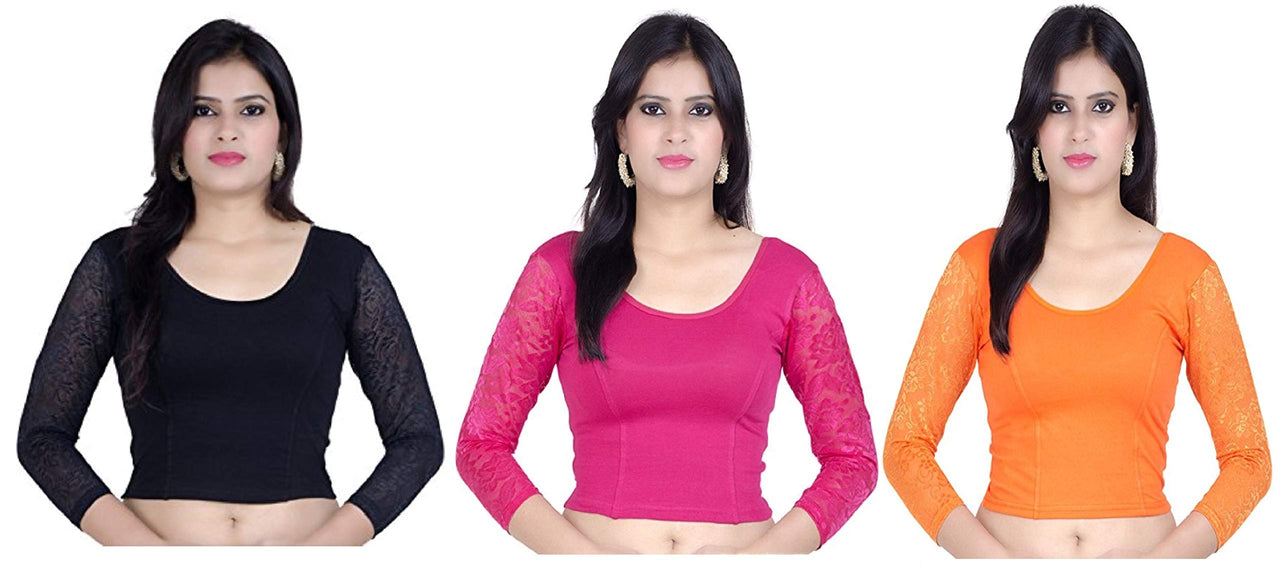 Fressia Fabrics Womens Cotton Readymade Blouse