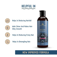 Avimee Herbal Shakuntala Hair Cleanser (200ml) + Radha Hair Conditioner (200ml) Hair Care Combo