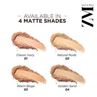 ZM Pollution Defense CC with SPF 30 Compact, Matte Finish, Vegan, Golden Sand, 9 Gm