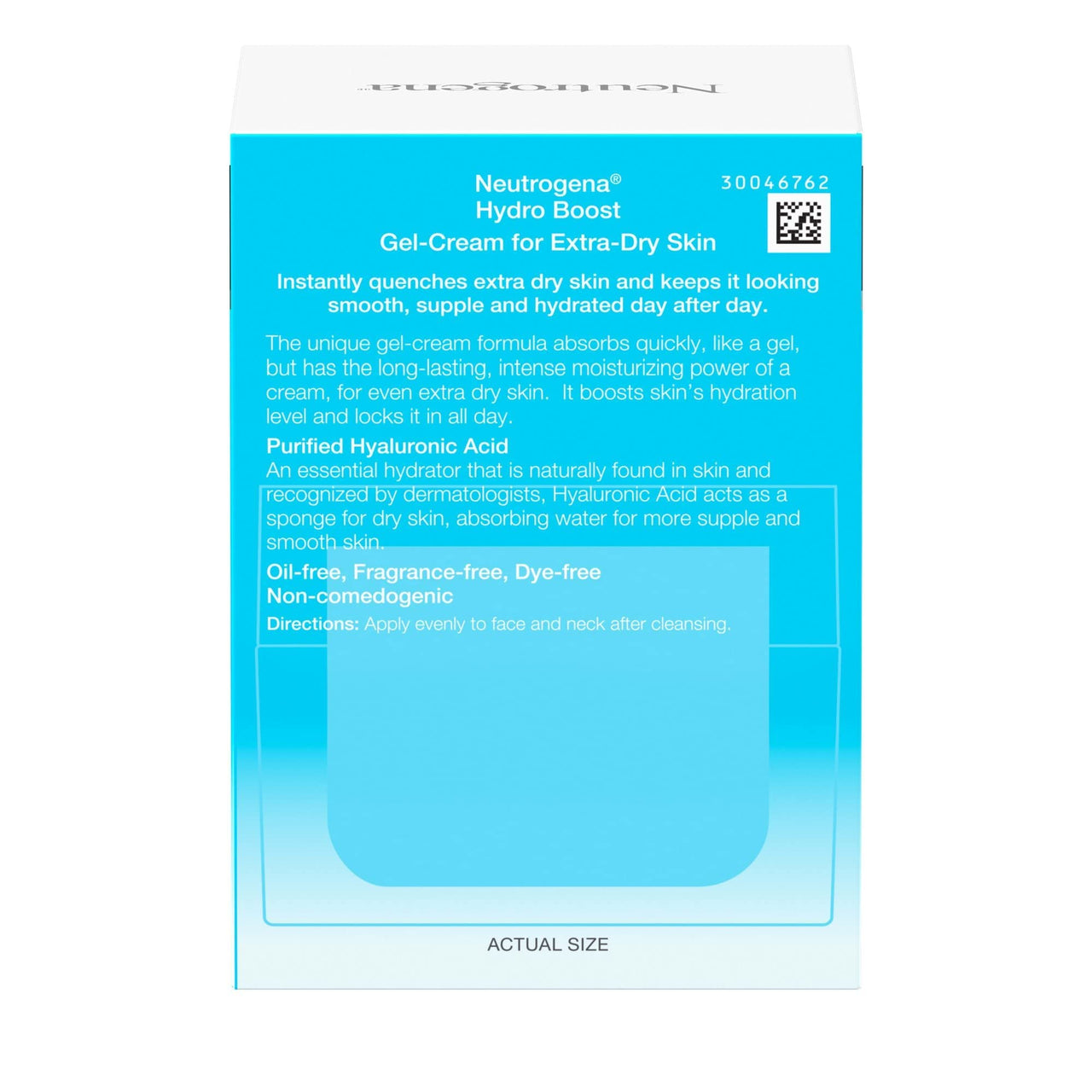 Neutrogena Hydro Boost Gel-Cream, Extra Dry Skin 1.7 oz (Pack of 2)