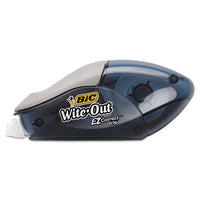 BIC Wite-Out Brand EZ Correct Grip Correction Tape, 33.5 Feet, 2-Count Pack of white Correction Tape, Fast, Clean and Easy to Use Tear-Resistant Tape Office or School Supplies