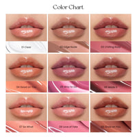 Peripera Ink Glasting Lip Gloss | Non-Sticky, High-Shine, 4XL Wand For Easy Application, Comfortable, Plumping, Fuller-Looking Lips, Moisturizing, Long-Lasting, Vegan (008 LOVE OF FATE)