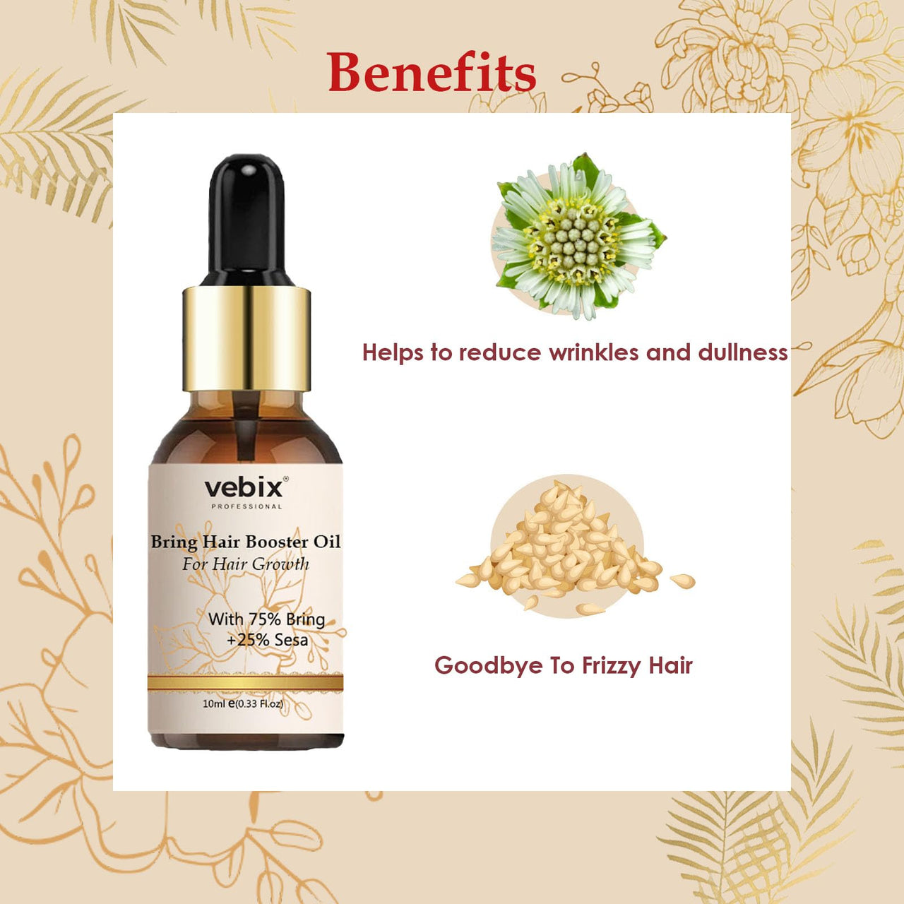 VebixProfessional Customised Regimen -4 Ayurvedic Product Kit - HairFallControl- AntiHairFall Neem Oil +Lotus AntiHairfall Shampoo + Hair - ShinningSerum & BoosterSerum -8.79 Fl.oz (Dry Scalp)