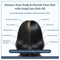 Singular Scalp Care Hair Oil for Itchy Scalp, Soothing & Sebum Control, Cold-Pressed with Tea Tree, Neem, Argan & More - 200ml