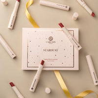 Carlton London Creamy Matte Stick Lipsticks Smudge-Proof Gift Set | Enriched with Vitamin E, Castor oil | Long Lasting | Highly Pigmented, Gifts for woman & girl | Upto 8Hrs - 8X1.7g