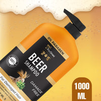 TRYONES Beer Anti-Dandruff Shampoo | Removes Dandruff From Source | Helps With Itching, Irritation & Redness Accompanying Dandruff | For Women & Men | 1000Ml