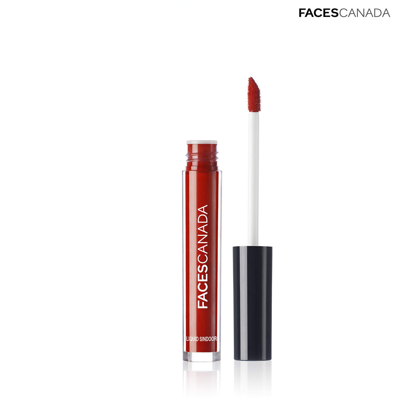 FACESCANADA Magnet Eyes Kajal, Waterproof,24Hrs Long Stay,Smudgeproof,Fadeproof,Almond Oil&Vit E Enriched,One Stroke Smooth Glide, Black 0.35G&Faces Liquid Sindoor,Red,2.5Ml,Matte Finish