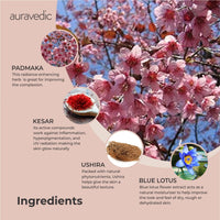 Auravedic Kumkumadi Face Cream For Glowing Skin With Kumkumadi Oil For Face 100g Pigmentation Cream Moisturizer For Dark Spots Detan Blemishes