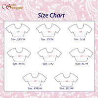 X3 Women's  Cotton Printed 3/4 Sleeves Saree