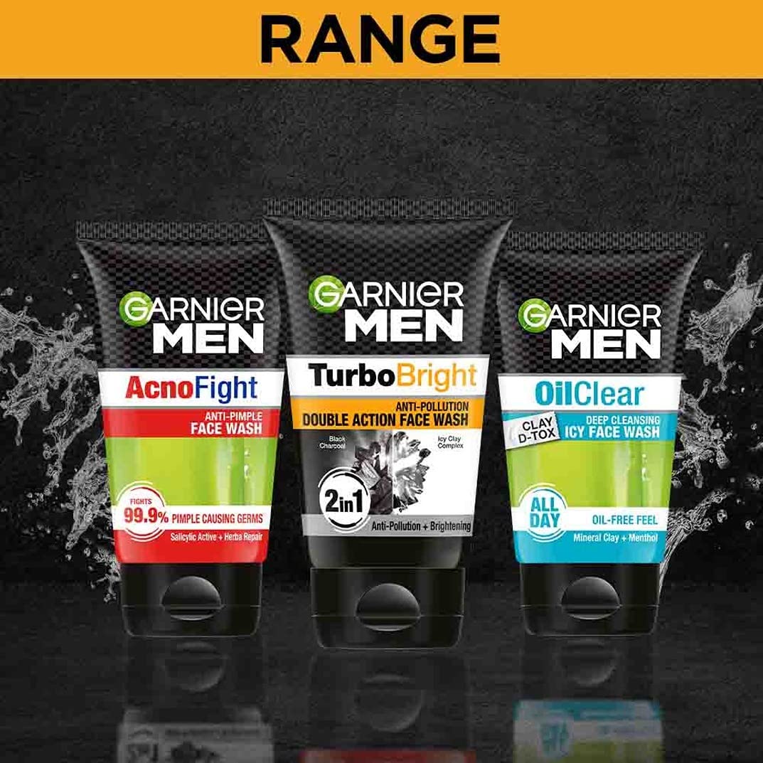 Garnier Men, Moisturiser, Brightening and Anti-Pollution, TurboBright, 40 g