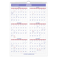 AT-A-GLANCE 2023-2024 Academic Wall Calendar, Monthly, 12