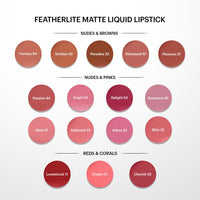 Parul Garg Beauty Featherlite Matte Liquid Lipstick | High-Pigment, Long-Wear & Non-Drying | Lightweight & Transfer-Proof | 100% Vegan & Clean Beauty | Obsessed - Blush Brown | 2.5ml