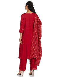 Amazon Brand - Myx Women's  Rayon Salwar Suit