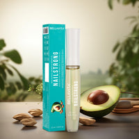 Bella Vita Organic Nail Strong Oil for Cuticle Care, Nail Growth & Strength With Goodness of Almond Oil - Soft, Smooth, & Strong Lustrous Nails, 12 ml