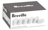 Breville Bwf100 Replacement Charcoal Water Filters Single Cup Brewer-6 Pack