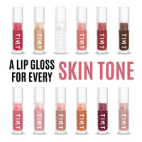 Tint Cosmetics 10ml Red Lipgloss, Non Sticky, Hydrating, Light Weight, Long Lasting, High Shine & Soft Natural Liquid Lip Gloss For Girls & Women (Berry Pink)