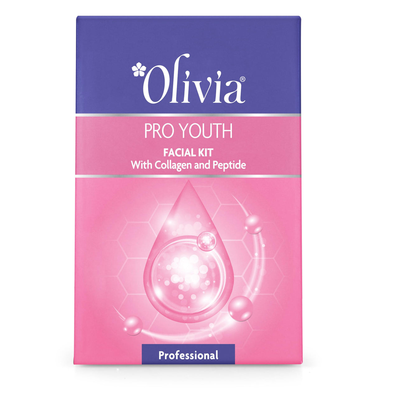 Olivia Pro Youth Facial Kit with Collagen and Peptide - 72g