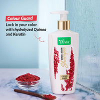 Olivia Color Guard Shampoo with Quinoa & Keratin | For Frizzy and Dry Hair | Paraben Free Shampoo with 100% Natural Ingredients | No Harmful Colors or Chemicals | Gentle Care | 200ml