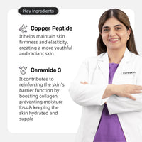 Cureskin Collagen Boost Hyaluronic Acid Serum | Plumps & Repairs with Hyaluronic Acid, Ceramide 3 & Copper Peptide