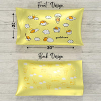 Squishmallows Bedding Silky Satin Standard Beauty Silky Satin King Size Pillowcase Cover 20x36 for Hair and Skin, (Officially Licensed Product) Squishmallows - Sleepy Mallow King (U.S. Standard)