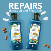 Herbal Essences bio:renew Argan Oil of Morocco SHAMPOO, 400ml & Herbal Essences Argan Oil of Morocco SHAMPOO- For Hair Repair and No Frizz- No Paraben, No Colorants, 240ML