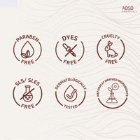 ABSO ESSENTIALS Combo Pack of Strengthening Shampoo and Nourishing Conditioner for Lustrous, Frizz-Free, Deep cleansing, Provides Strength, Soft and Smooth Hair (Shampoo -300ml+ Conditioner-200ml)