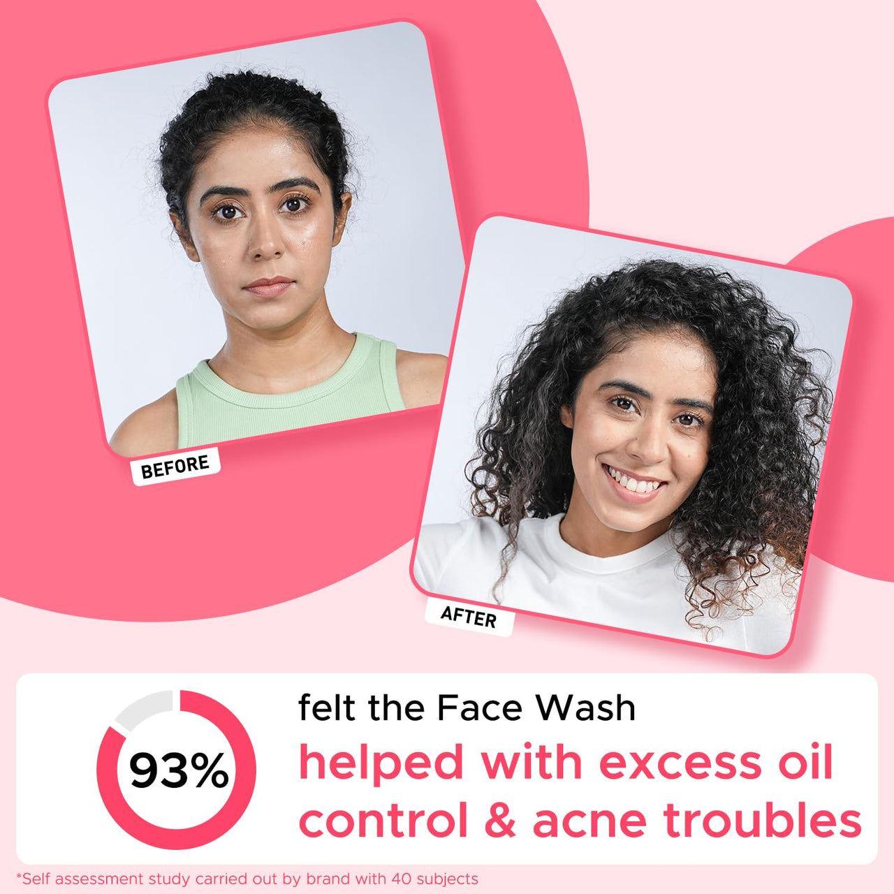 PureSense Guava Groove Face Wash with 2% Salicylic Acid | Pomegranate & Kiwi | Fights Acne and Controls Excess Oil | For Men & Women - 100ml