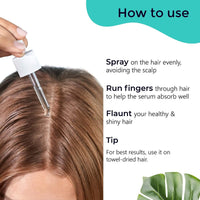 Pilgrim Face Toner & Hair Styling Serum Combo | Hydrates & Nourishes | Fight Frizz & Dryness | White Lotus Natural Face Mist & Toner 100ml | Argan Oil Hair Serum 100ml | Men & Women