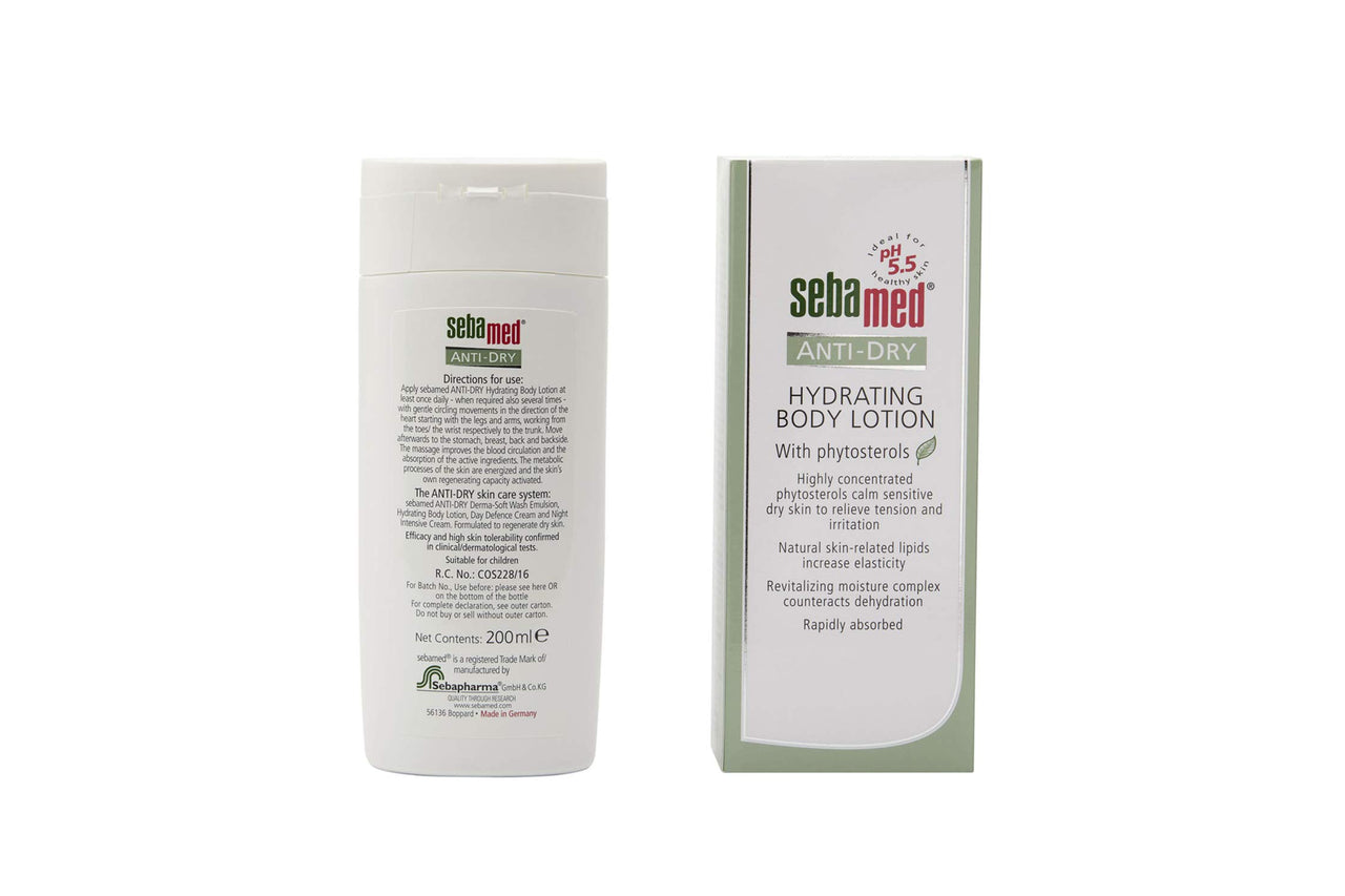 SebaMed Anti-Dry Hydrating Body Lotion, 200ml