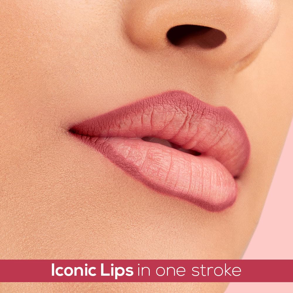 RENEE Define Matte Lip Liner, Long Lasting & Smudge Proof, Full Coverage, Intensely Pigmented, Easy Glide Formula, Vitamin E & Castor Oil Infused, Set of 12