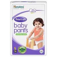 Himalaya Total Care Baby Pants Diapers, Large, 54 Count