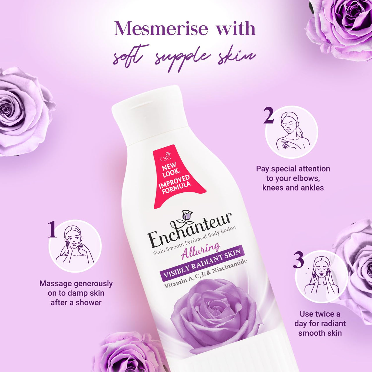 Enchanteur Alluring Perfumed Body Lotion 250ml