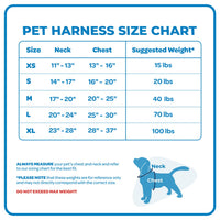 Voyager Dog Harness Dual Leash Attachment No-Pull Control Adjustable Soft but Strong Pet Harness for Medium and Large Dogs with 3M Reflective Technology - Harness Leash Set (Orange), S