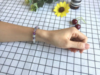 Adabele Natural Gemstone Bracelet 7.5 inch Stretchy Chakra Gems Stones 8mm (0.31