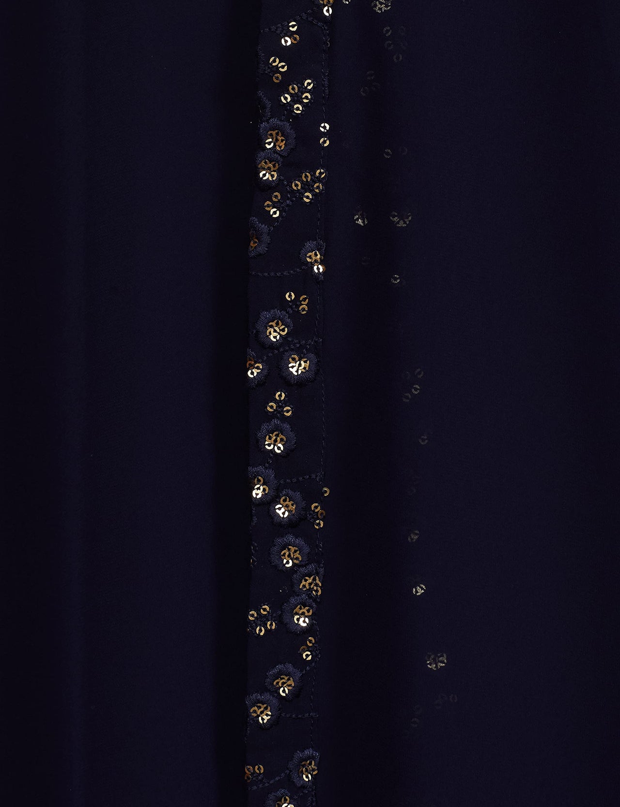 Indya Womens Solid Embellished Waist Palazzo Pants