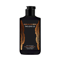 THE LOVE CO Oud Gift Kit Collection: Indulge in Shower Gels | Opulent Bathing Experience | Ideal Birthday & Special Occasion Hamper | Pack of 4