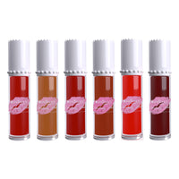 Shryoan Lippi Gift Matte Lip Gloss | Matte Finish & Waterproof and Smudge Proof & Hydrating, Light Weight, Long Lasting, High Shine & Soft Natural Liquid Lip Gloss (6ml X 6 Pcs) (B)