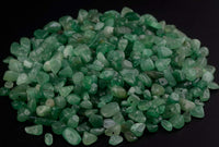 Natural Chip Stone Beads Green Aventurine 5-8mm About 400 Pieces Irregular Gemstones Healing Crystal Loose Rocks Bead Hole Drilled DIY for Bracelet Jewelry Making Crafting (5-8mm, Green Aventurine)