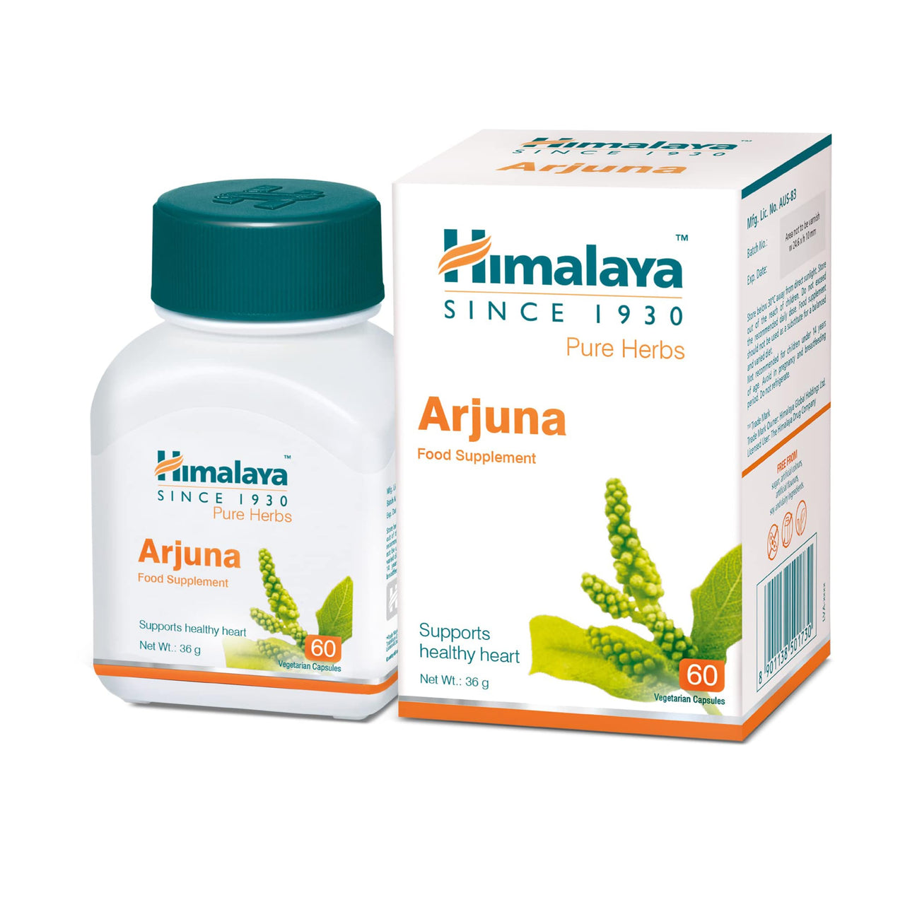 Himalaya Wellness Triphala Bowel Wellness |Relieves constipation| - 60 Tablets & Himalaya Arjuna - 60 Tablets