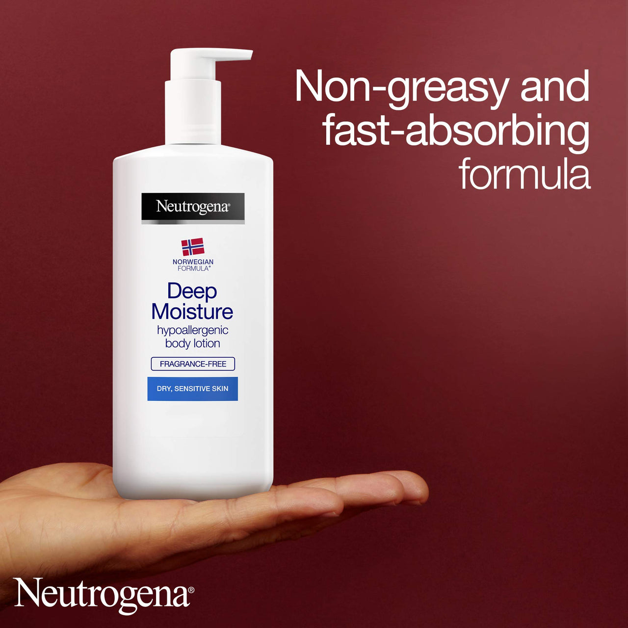 Neutrogena Norwegian Formula Deep Moisture Body Lotion Dry 400ml