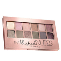 Maybelline New York The Blushed Nudes Palette Eyeshadow, 9g and Maybelline New York Color Sensational Creamy Matte Lipstick, 660 Touch of Spice, 3.9g
