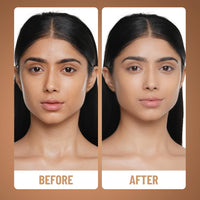 Swiss Beauty High Performance Foundation | Water-Resistant | Medium to Buildable Coverage | Lightweight | Easy to Blend | With Vitamin C & Niacinamide | Natural Beige, 55g
